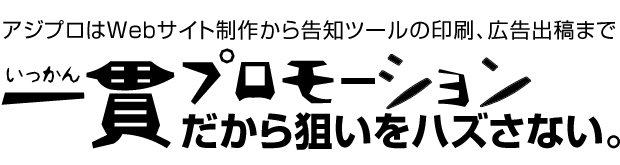 Webサイト制作から告知ツールの印刷、広告出稿までクロスメディア戦略